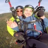 Parapendio sul Monte Cucco in Umbria