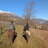 Passeggiata a Cavallo in Trentino Alto Adige vicino Trento