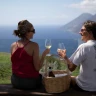 Picnic in Vigna sull'Isola di Lipari