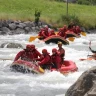 Rafting in Val di Sole sul fiume Noce