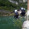 Rafting sul Fiume Brenta a Valstagna vicino Vicenza