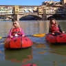 Rafting sull'Arno a Firenze