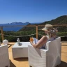 Soggiorno in Bubble Room Vista Mare a Ponza