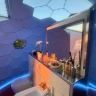 Soggiorno in Bubble Room Vista Mare a Ponza