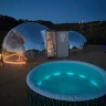 Soggiorno in Bubble Room Vista Mare a Ponza