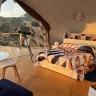 Soggiorno in Bubble Room Vista Mare a Ponza