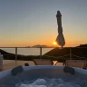 Soggiorno in Bubble Room Vista Mare a Ponza
