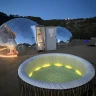 Soggiorno in Bubble Room Vista Mare a Ponza