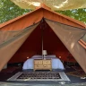 Soggiorno in Tenda Glamping con vista sui Colli Marchigiani