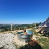 Tenda Glamping a Gualdo con vista sui Colli Marchigiani