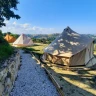 Tenda Glamping a Gualdo con vista sui Colli Marchigiani