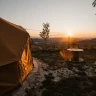 Tenda Glamping a Gualdo con vista sui Colli Marchigiani