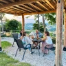 Tenda Glamping a Gualdo con vista sui Colli Marchigiani