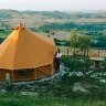 Tenda Glamping a Gualdo con vista sui Colli Marchigiani
