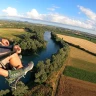 Volo in Parapendio a Motore nella campagna Romana