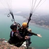 Volo in Parapendio sul Lago d'Iseo
