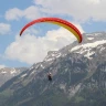 Volo in Parapendio sul Lago in Valle Imagna