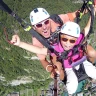 Volo in Parapendio sul Lago in Valle Imagna