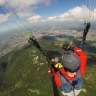 Volo in Parapendio tra Lecco e Bergamo