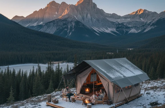 Glamping in montagna