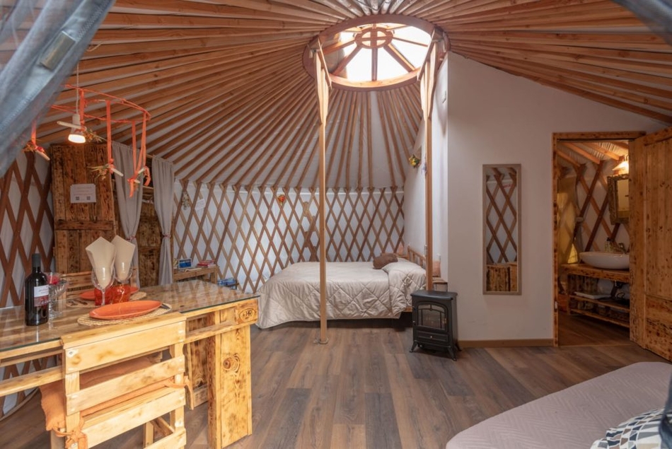Dormire in una Yurta nella Maremma Toscana