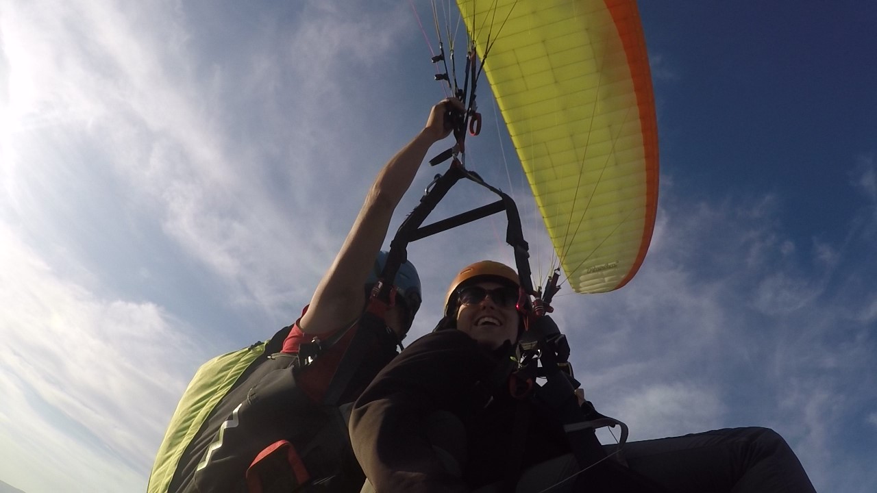 Volo in parapendio in provincia di Frosinone