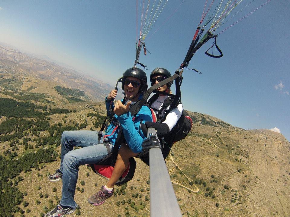 Parapendio sulle Madonie in Sicilia