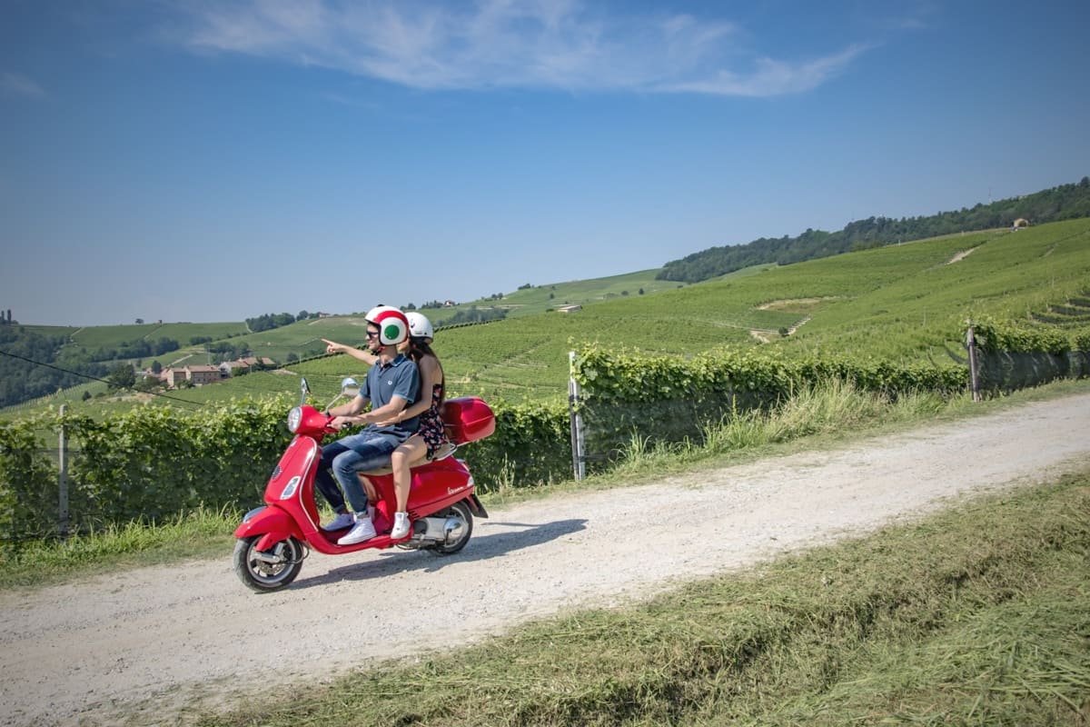 Caccia al tesoro in vespa nel Chianti