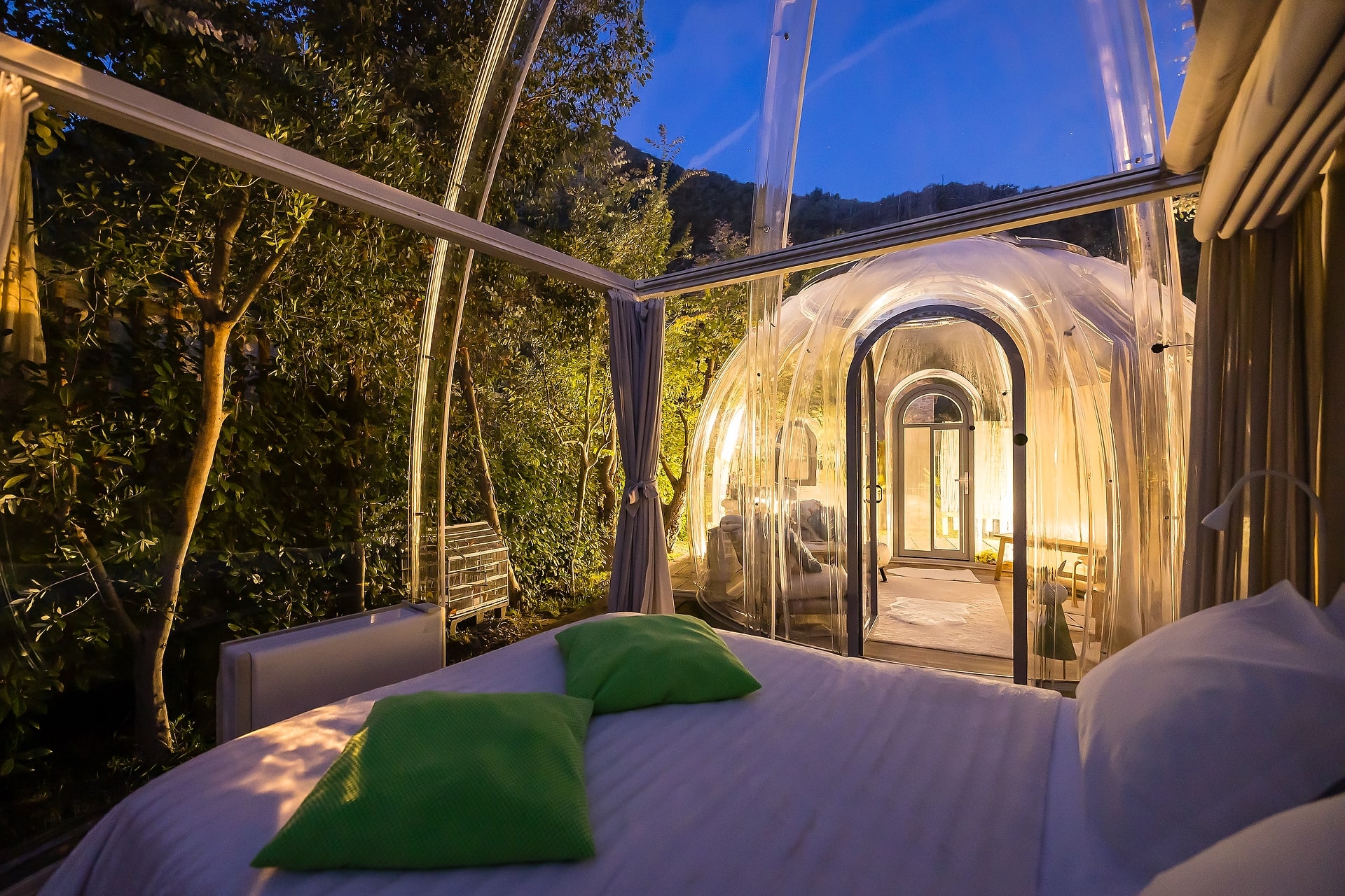Soggiorno in Bubble Suite a Badalucco vicino Sanremo
