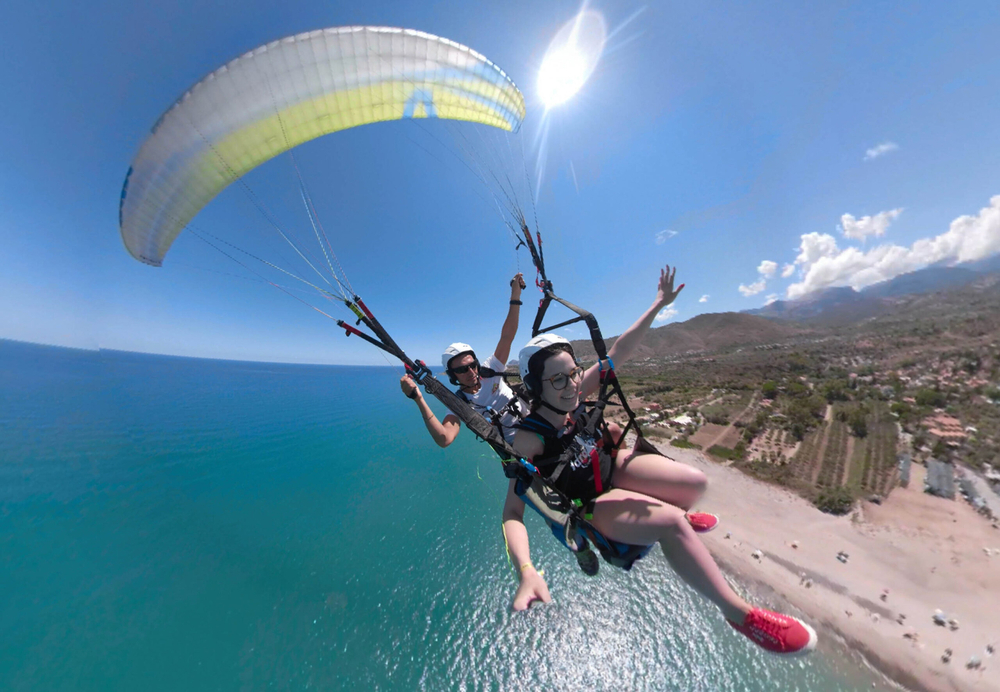 Parapendio a Castellammare del Golfo  