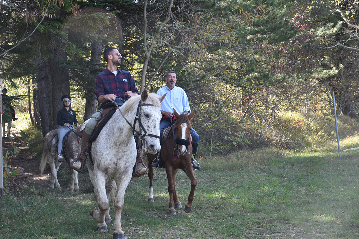 Passeggiata a Cavallo ai piedi della Majella