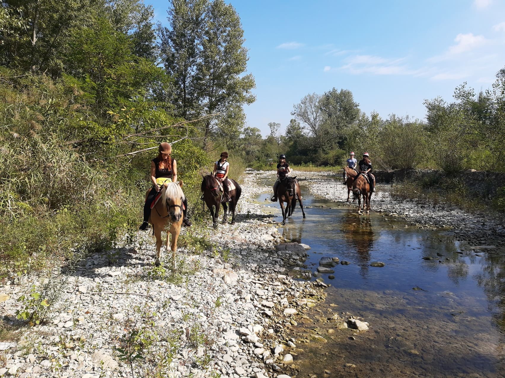 Passeggiata a cavallo nel Parco dello Stirone con aperitivo