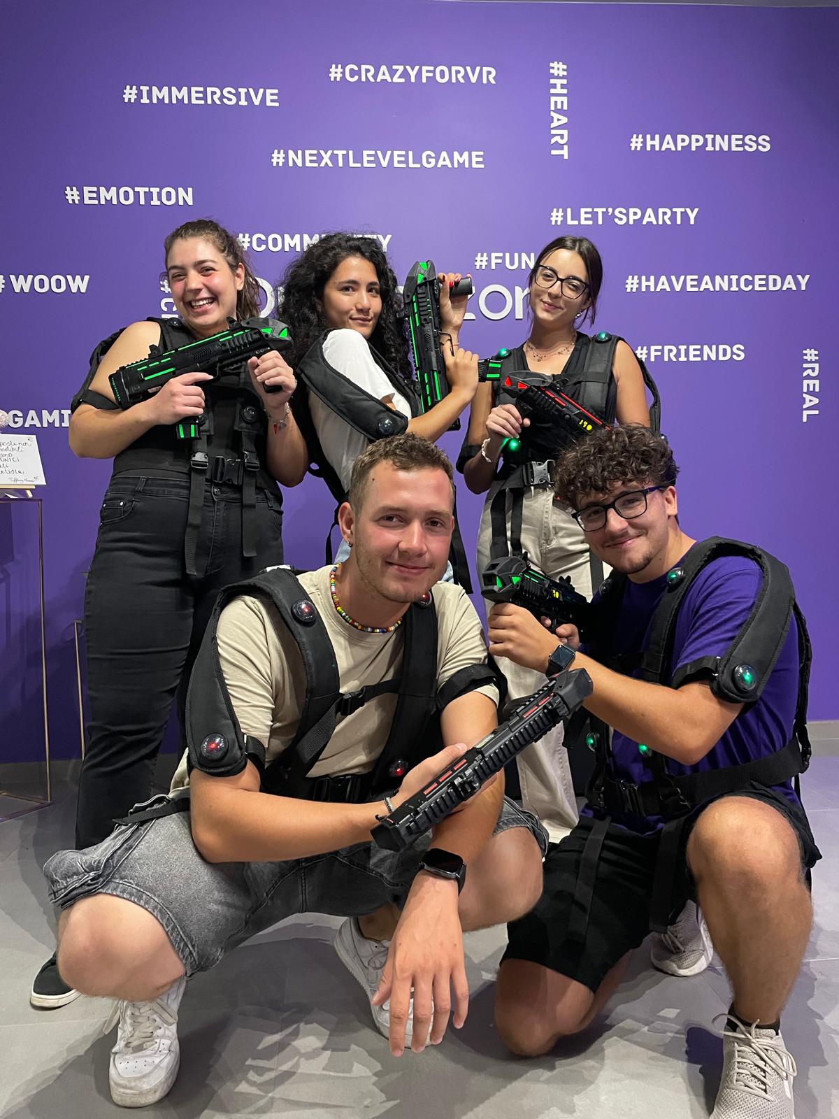 Realtà virtuale e laser tag vicino Bari