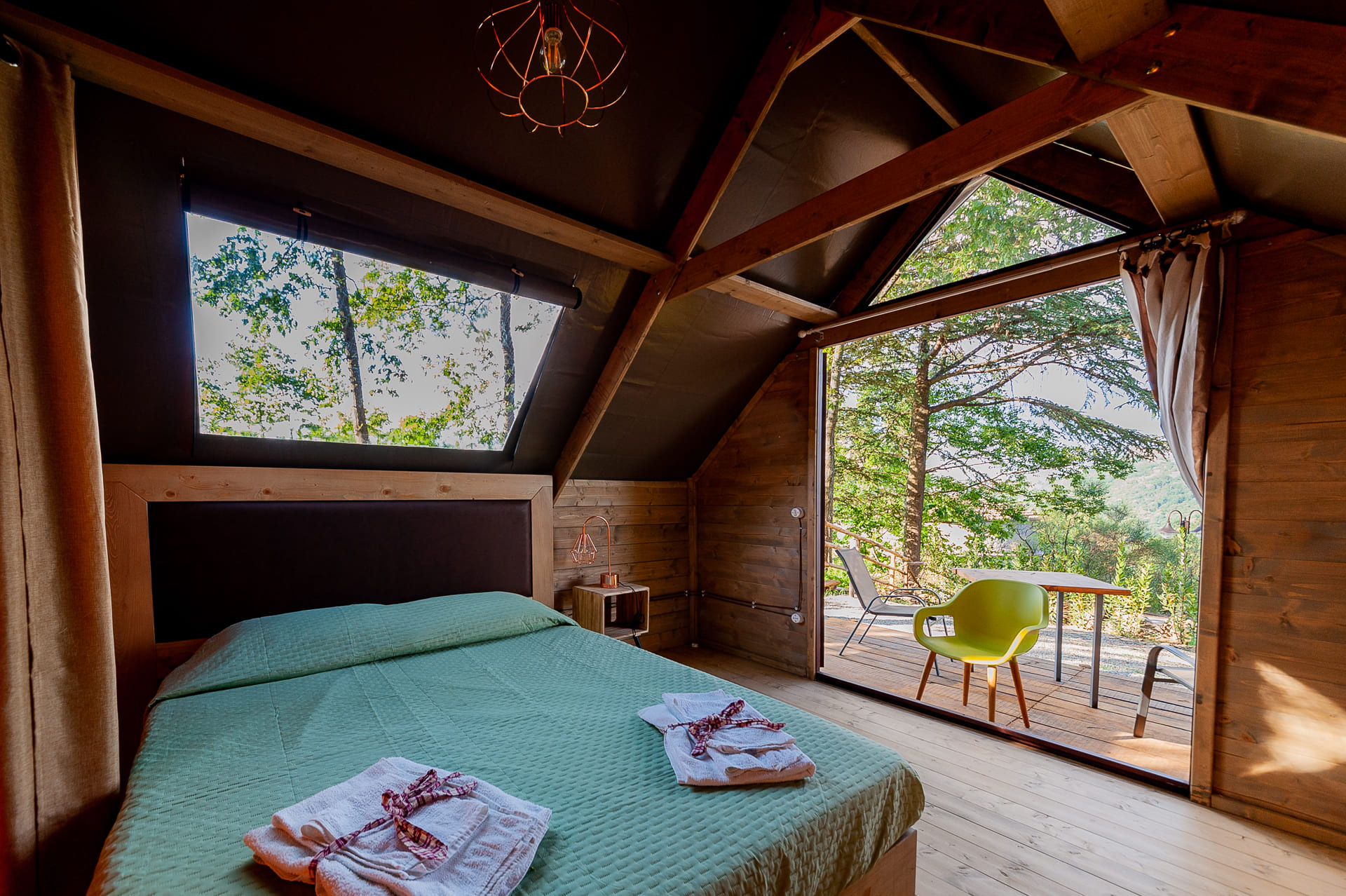 Soggiorno in tenda glamping sul Lago di Bolsena 