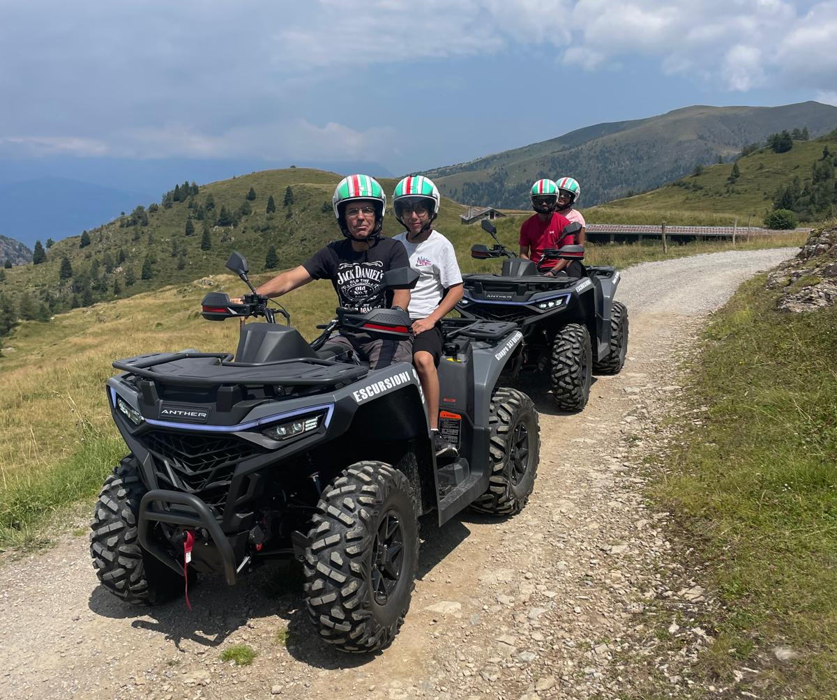 Escursione in quad a Montecampione in Val Camonica