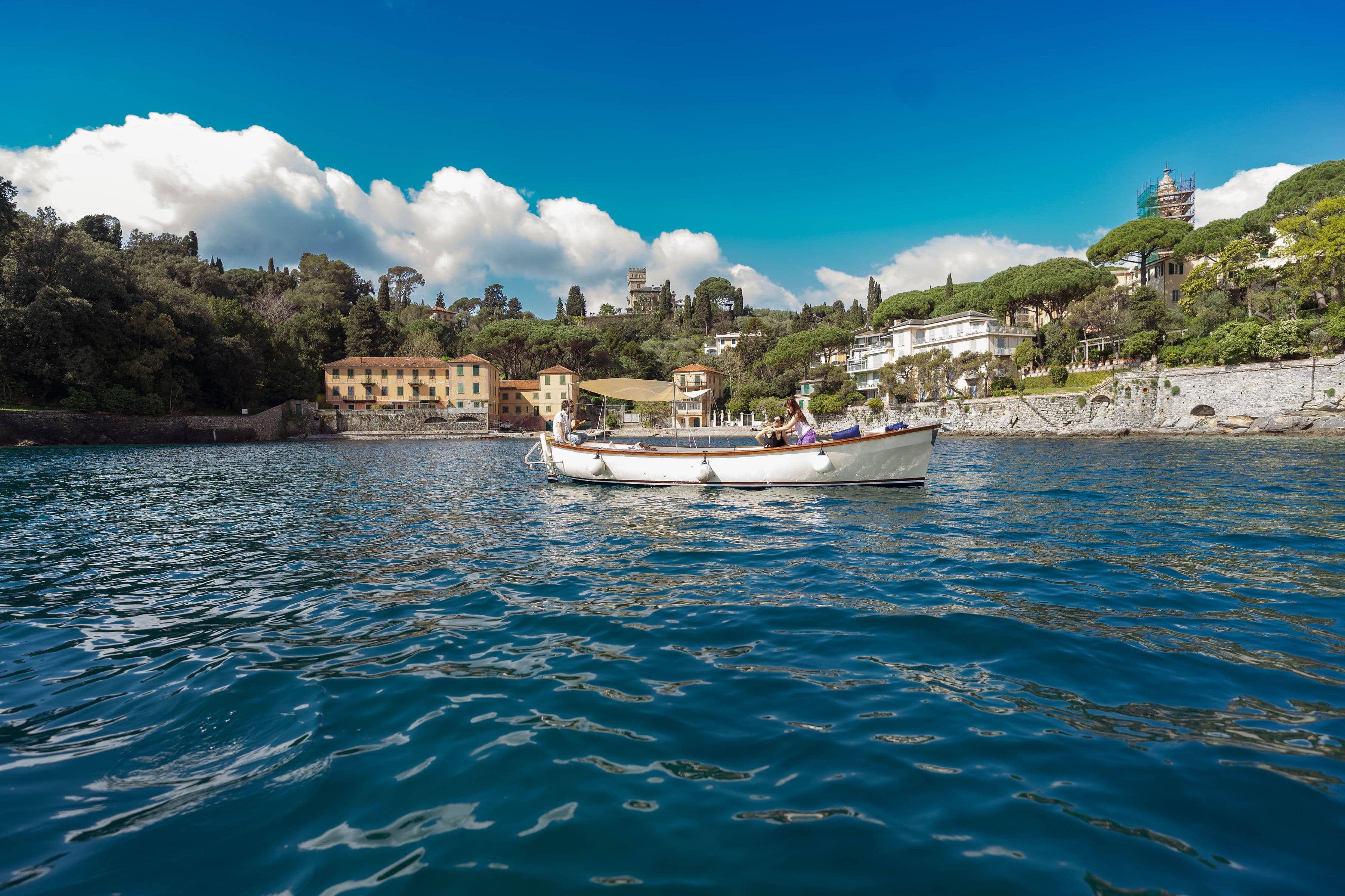Escursione privata in barca a Portofino