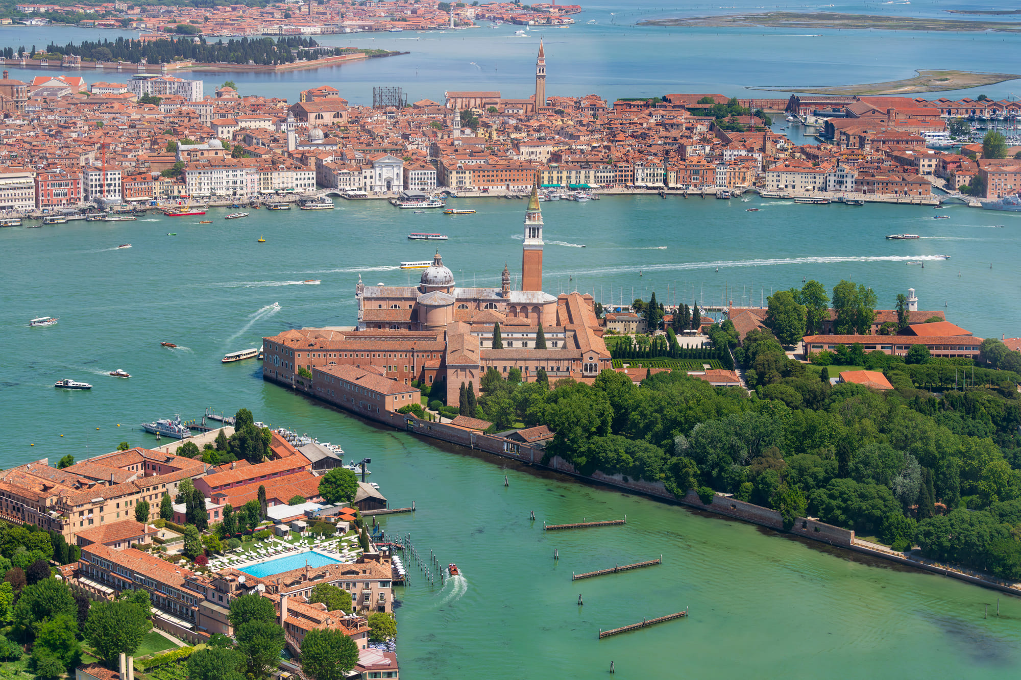 Giro in elicottero privato sulla Laguna di Venezia