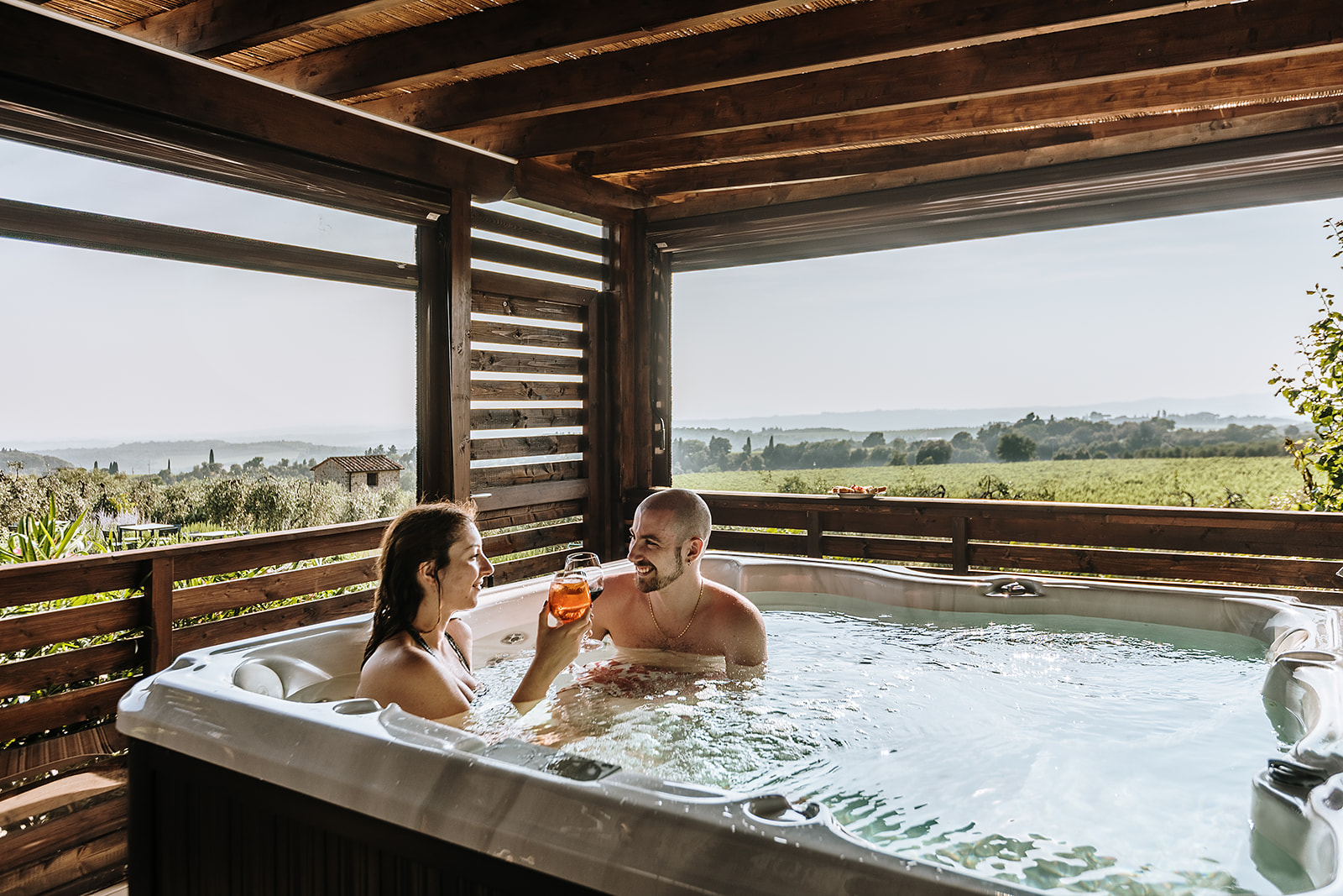 Soggiorno relax di coppia vicino Siena