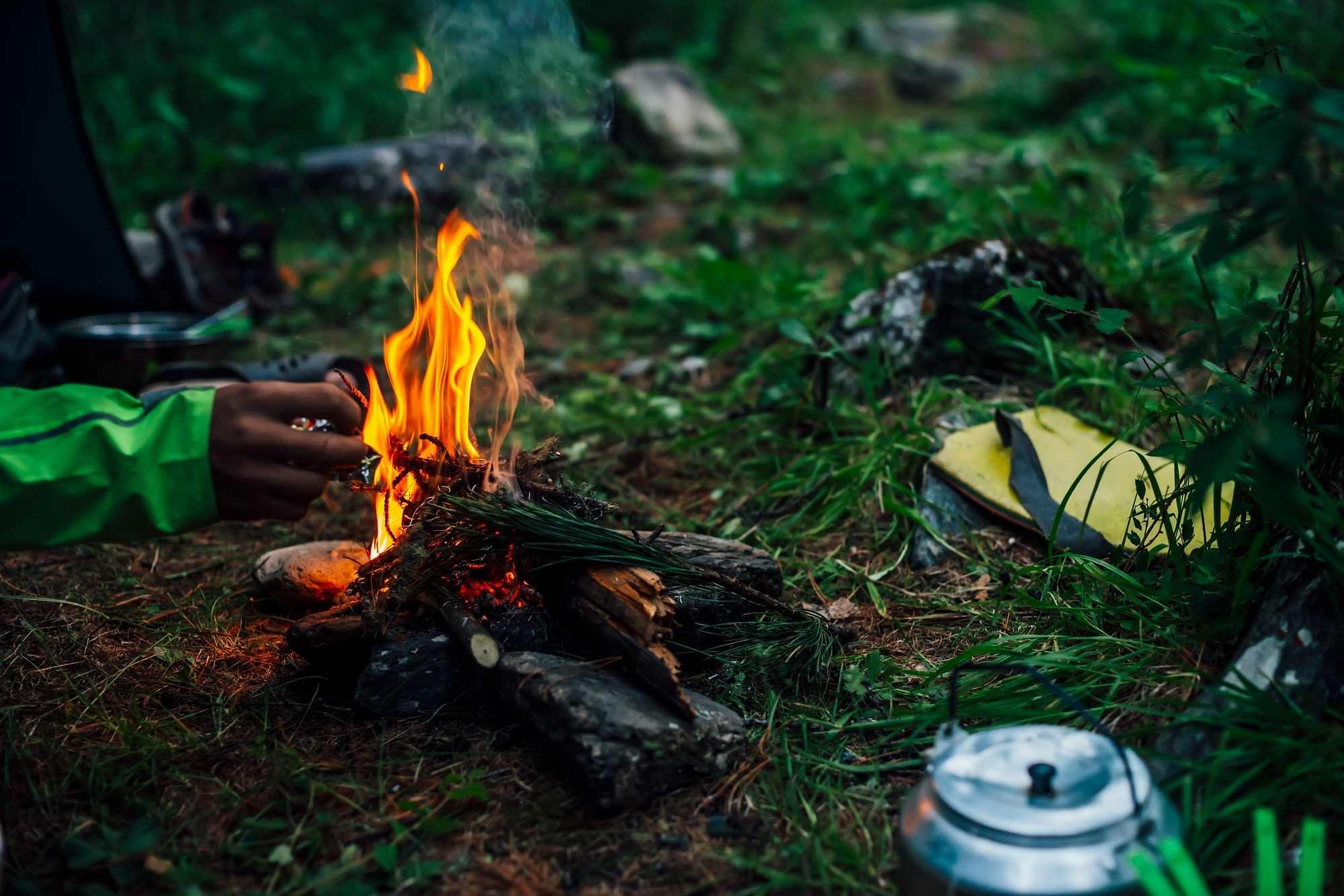 Bushcraft in Trentino nella Val di Sole