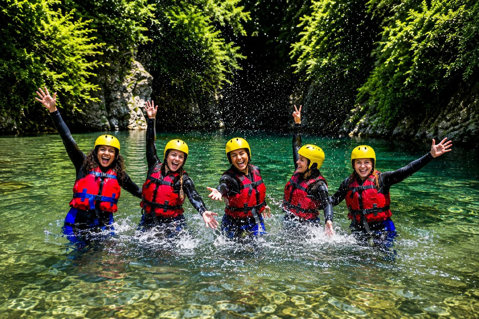 Canyoning a Bagni di Lucca