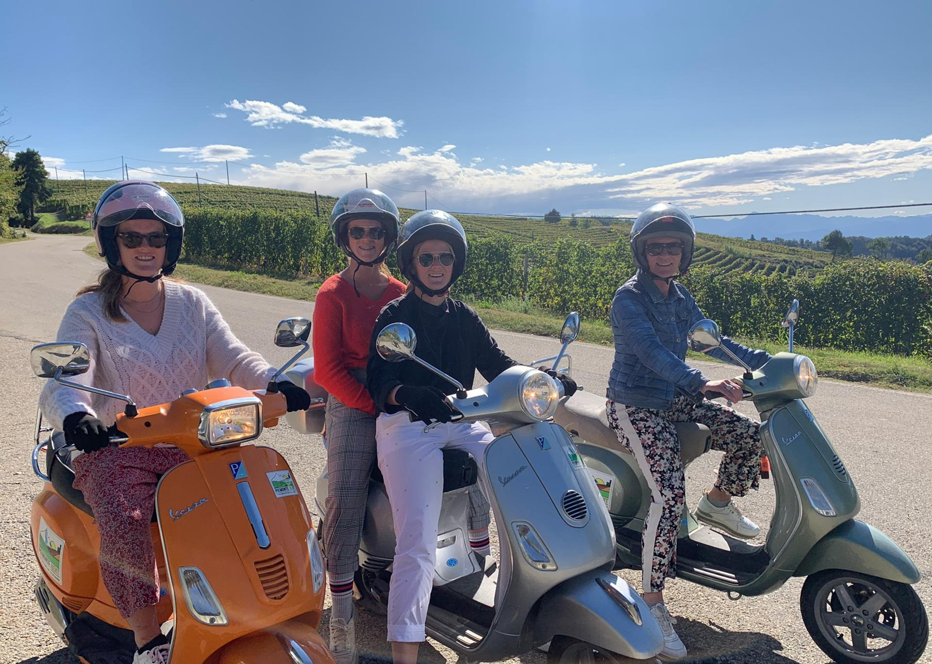 "Chianti Mystery Tour" in Vespa