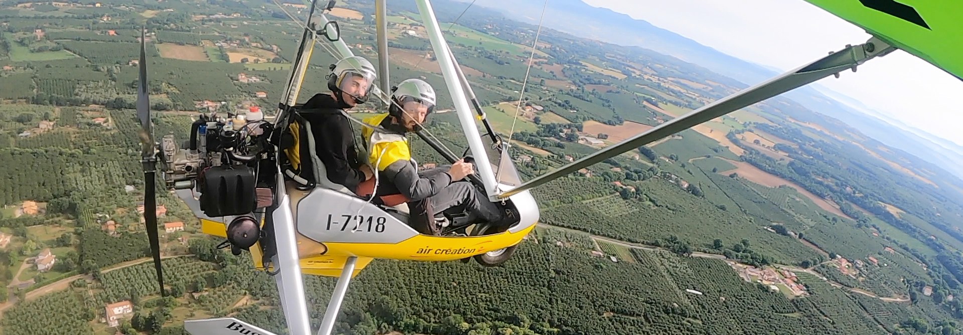 Deltaplano a Motore a Soriano nel Cimino