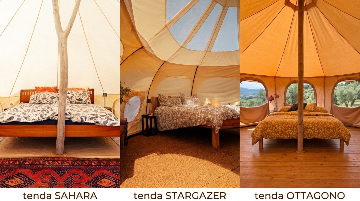 Dormire in Tenda sotto le Stelle nella Maremma Toscana