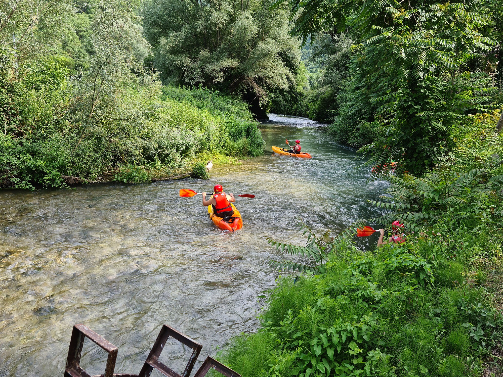 Kayak in Umbria sul Fiume Nera