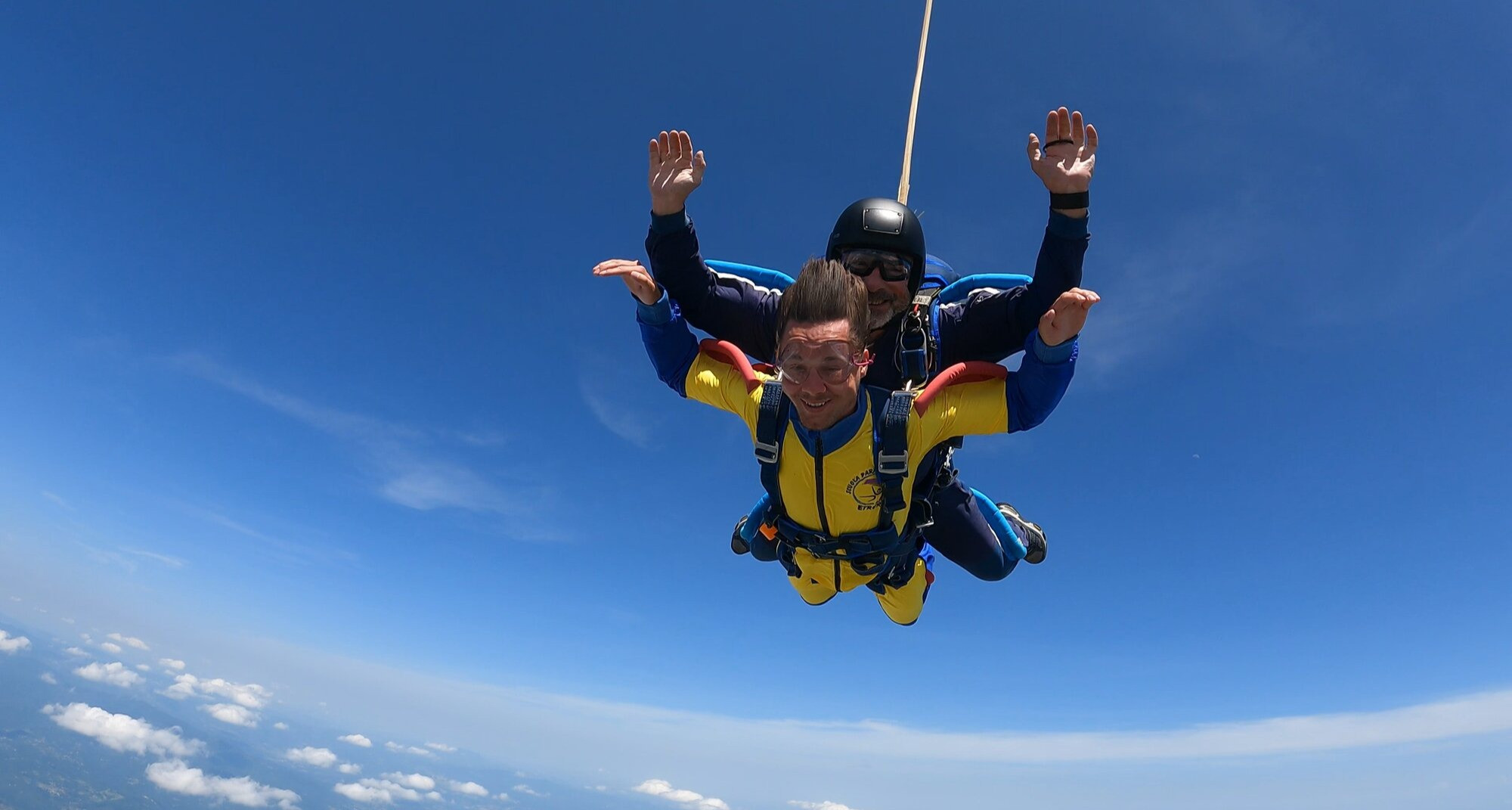 Lancio Tandem con Paracadute ad Arezzo