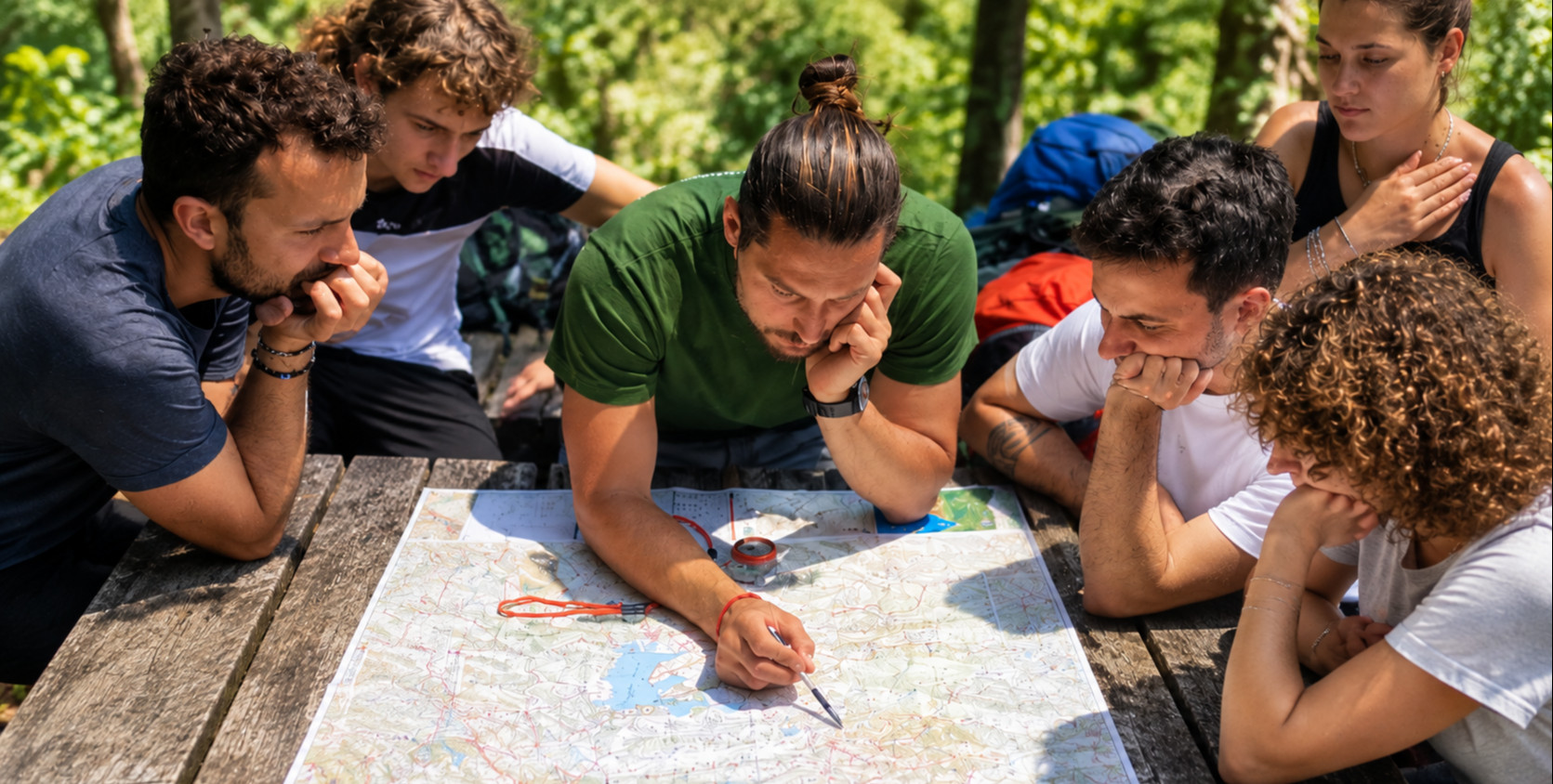 Orienteering nei boschi dell'Appennino Bolognese