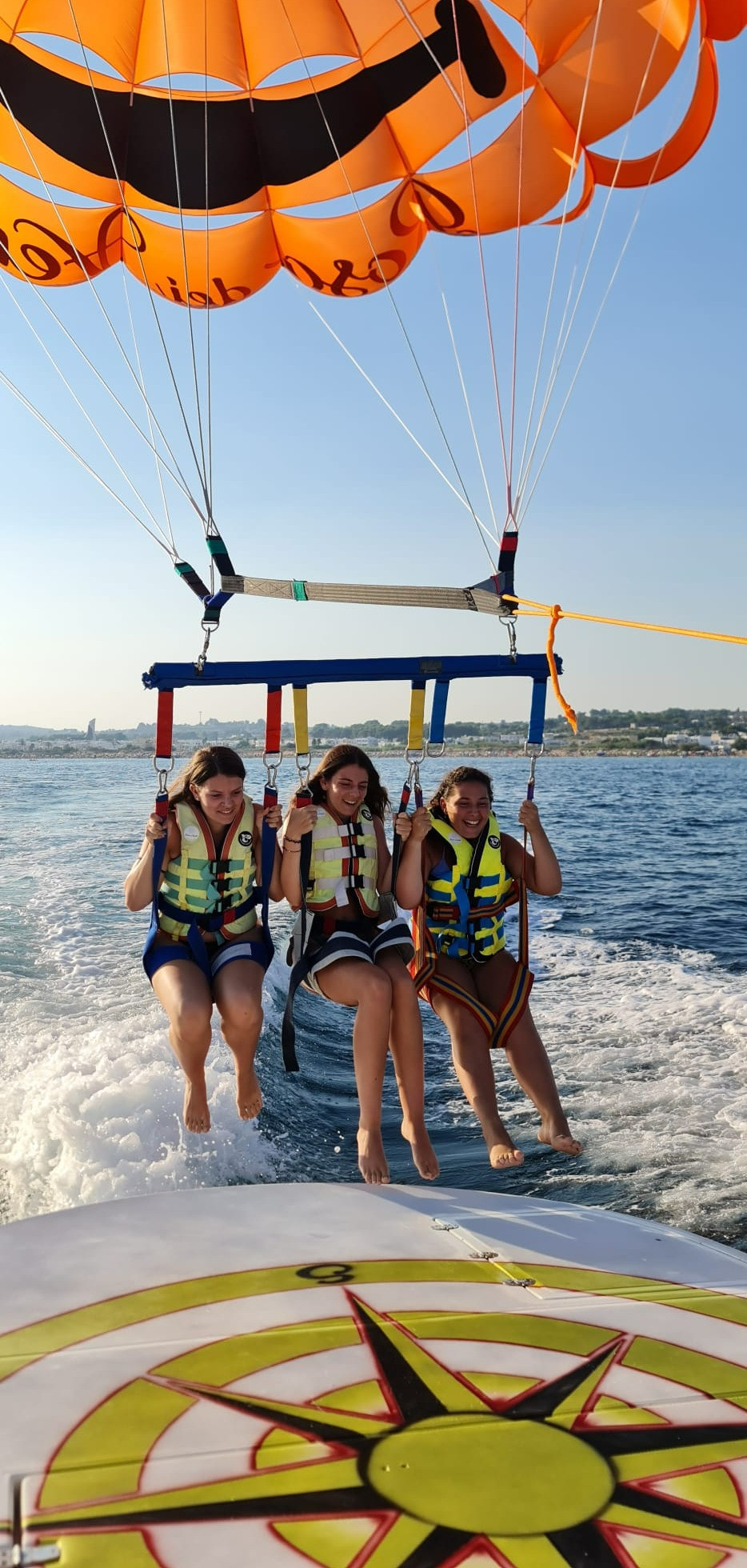 Parasail a Torre Vado nel Salento
