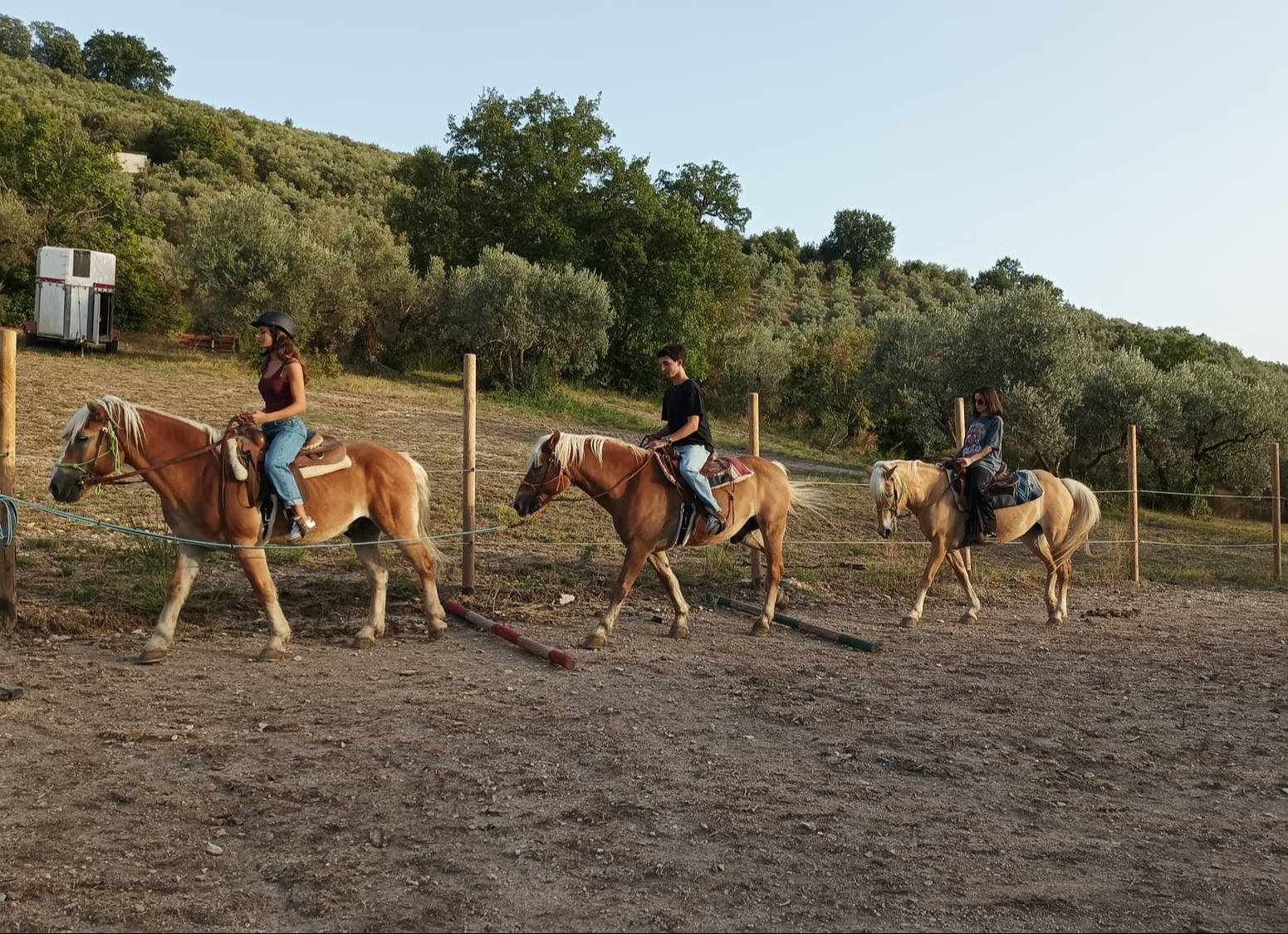 Passeggiata a cavallo di 1 o 2 ore a Foligno vicino Perugia