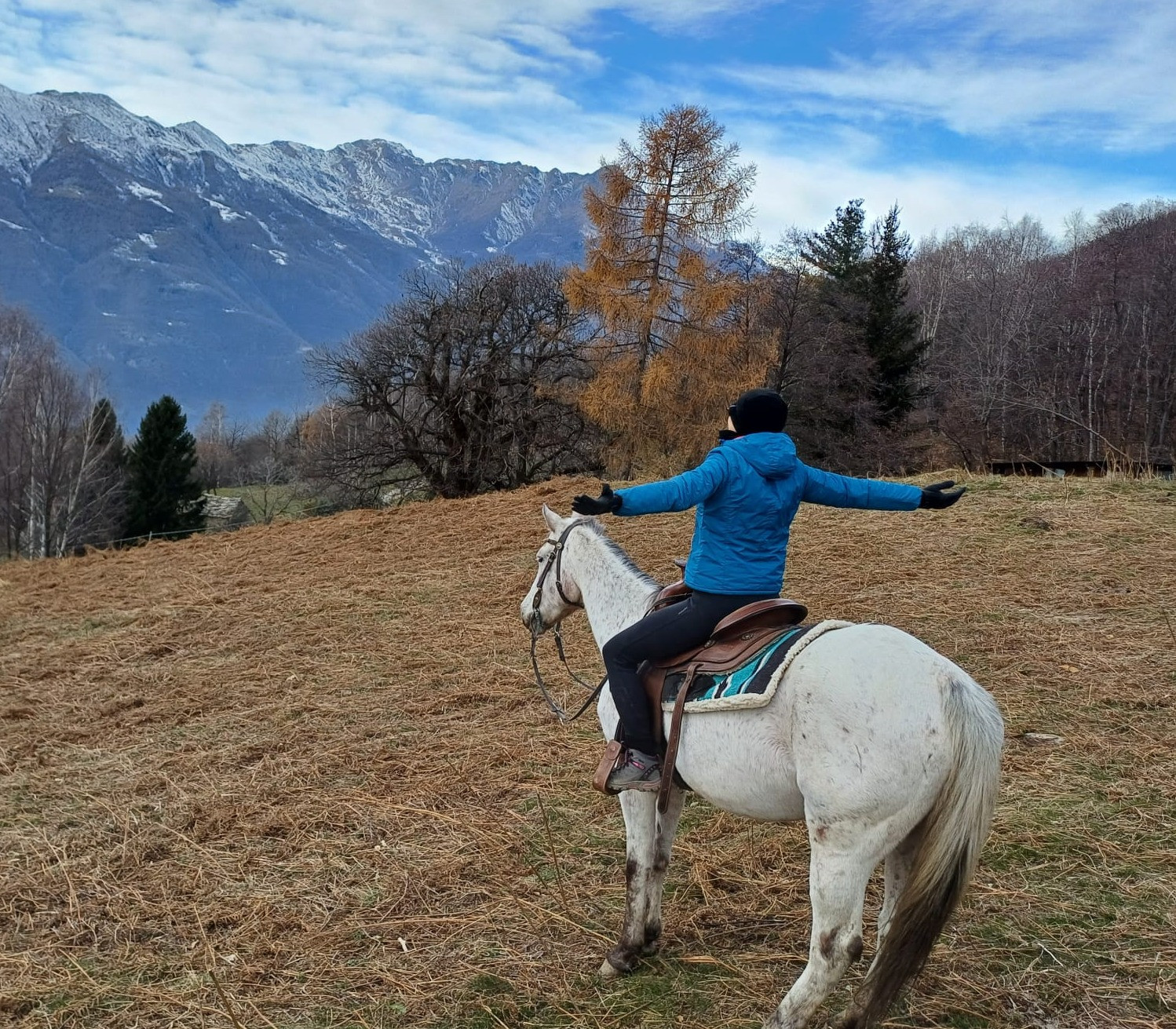 Passeggiata a Cavallo tra le colline moreniche nel Canavese
