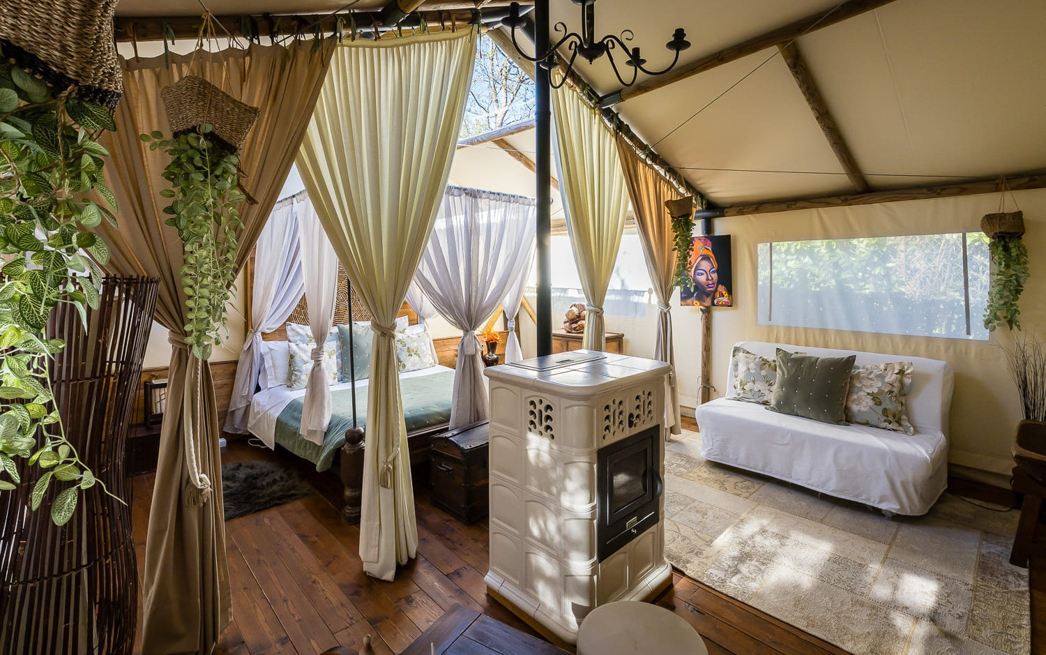 Soggiorno in Safari Suite sul Lago Maggiore